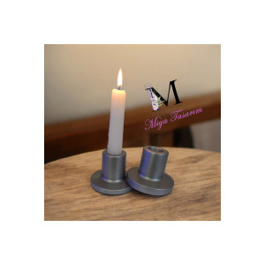 Gri Beton Mumluk Seti – Miya Tasarım