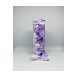 Lila Beton Silindirik Tütsülük Seti – Miya Tasarım